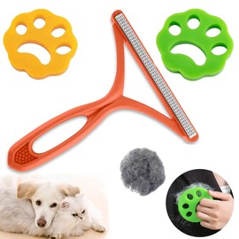 WUSJCOF Pet Hair Remover Brush, Special Cat Hair Remover for Multiple Fabric Edges and Carpet Scratches, Dog Hair Remover for Carpets and Activity Scratching Posts, Gets Every Hair