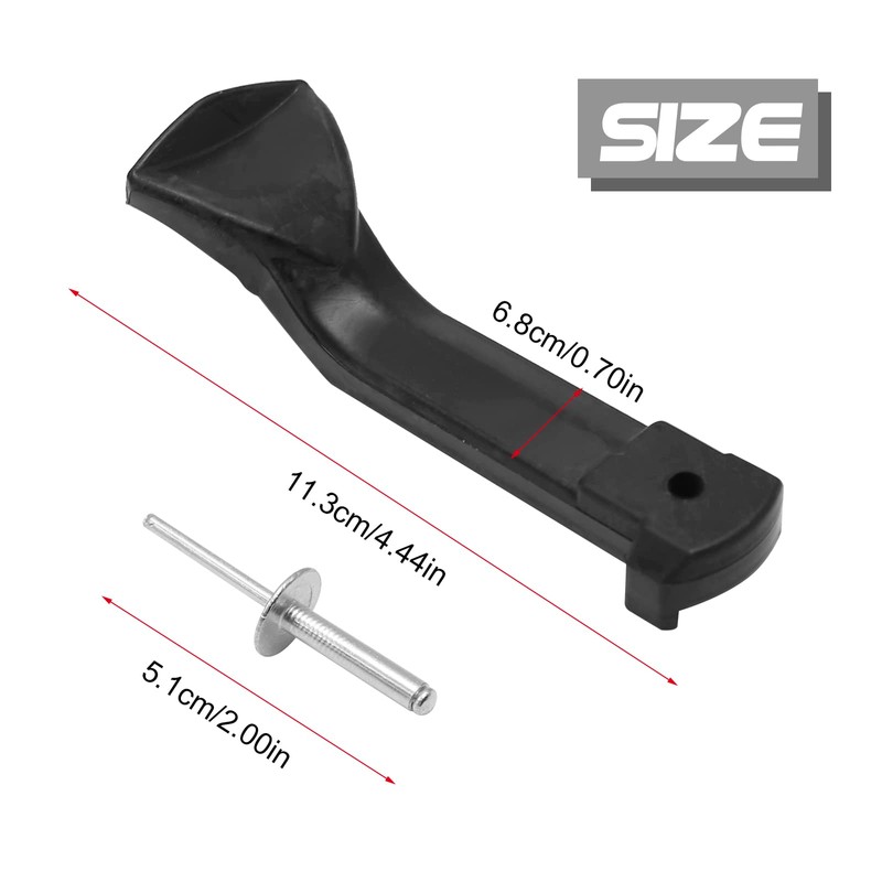 EATAKWARD 4 Pack Hood Strap Panel Latch Kit Replacement for