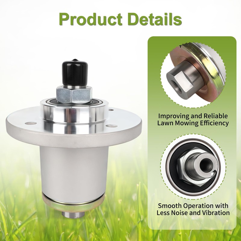 AOIT 437-0005-00 Deck Spindle for 54, 61, 72 Inch Mower