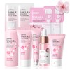 9PCS Japan Sakura Skin Care Set, Sakura Skin Care For