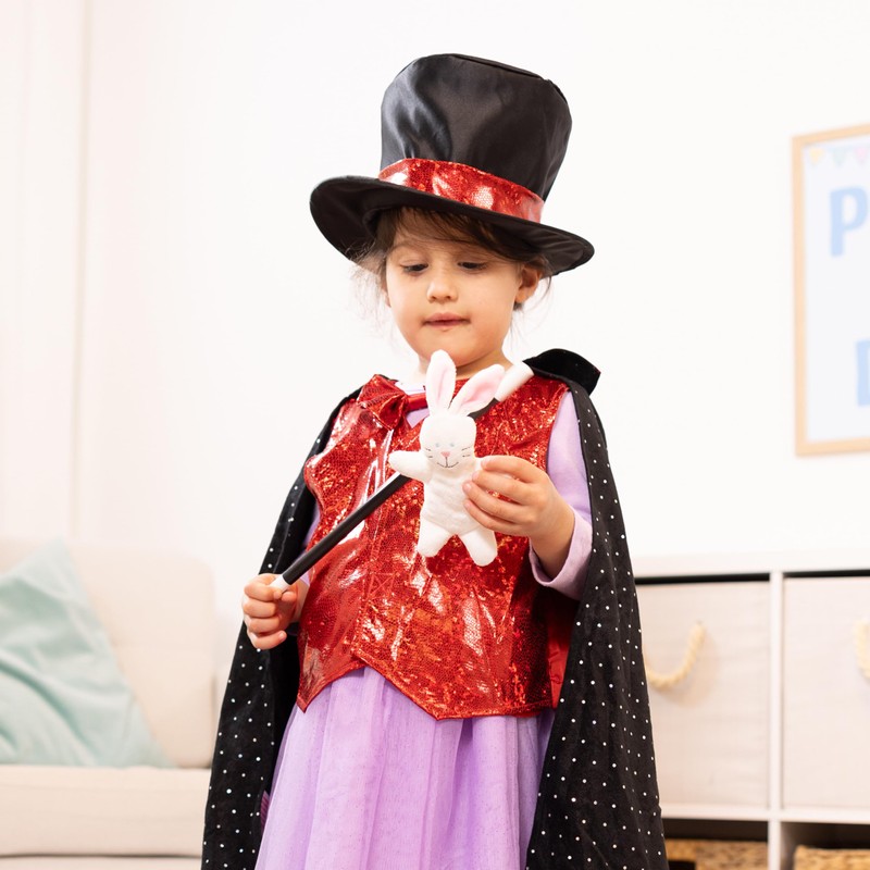 Melissa & Doug unisex-children Magician Role Play Costume Set -