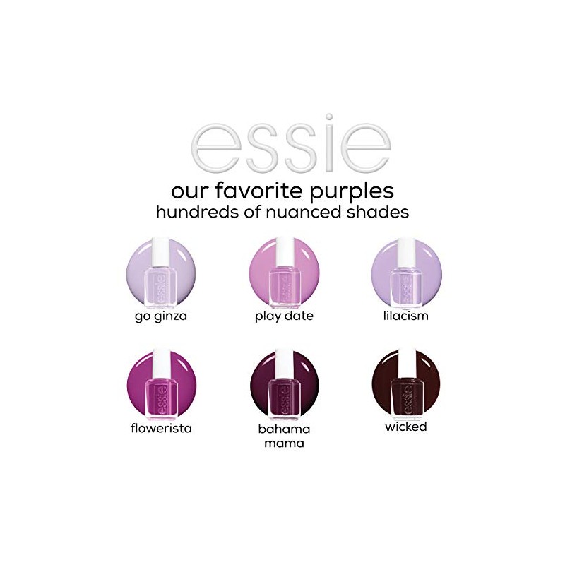 essie Esmalte de uñas, acabado brillante, Dj designado, 0.4 onzas