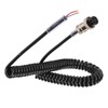 Radio Microphone Cable Replacement Female Hand Mic Cord with Prewired