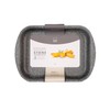H&H Stone Grey Rosticals 18 x 25 cm Aluminium Non-Stick