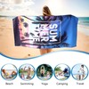 LEcylankEr Beach Towel XXL 180 x 90 cm Microfibre Beach