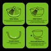 TEANAGOO Japanese Ceramic Matcha Bowl with Whisk Holder, 530 ml,