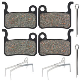 Road Passion 2 Pairs Disc Brake Pads Shimano M505 M535 M545 M585 M595 M596 M601 M665 M765 M775 M776 M800 M965 M966 M975 BR-T665 Al. fine A500 BRS505 BRS501 BRS500 Hone M601