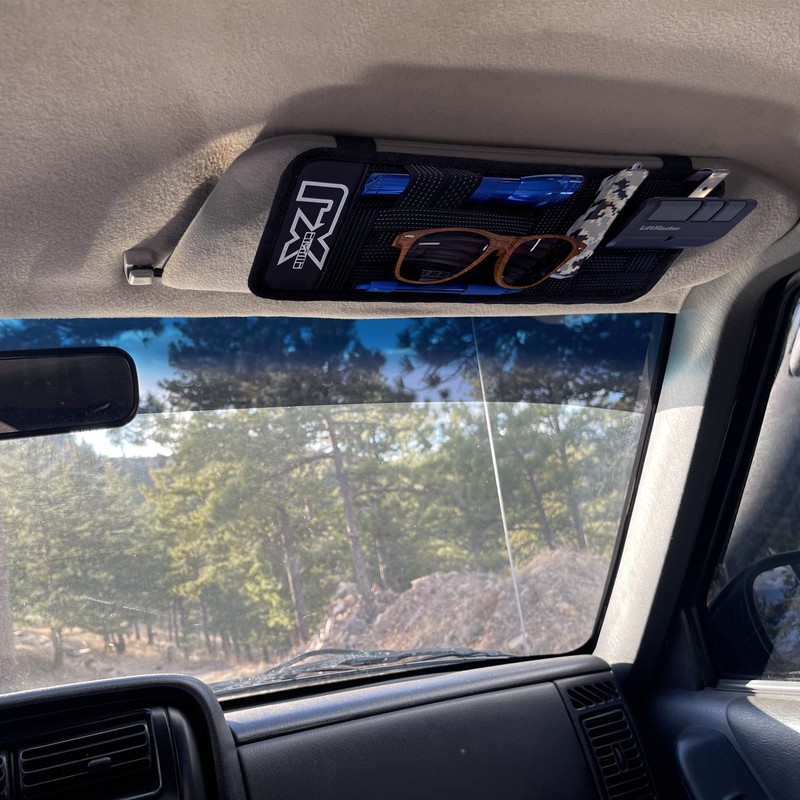 Rorex Cherokee Xj Accessories, Visor Organizer, Fits Every Year XJ