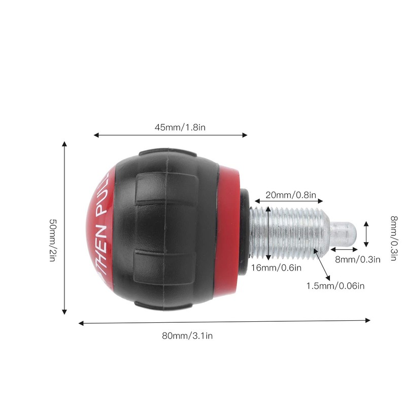 Joyzan Pull Pin Spring Pins Fitness Pop Pin Exercise Training