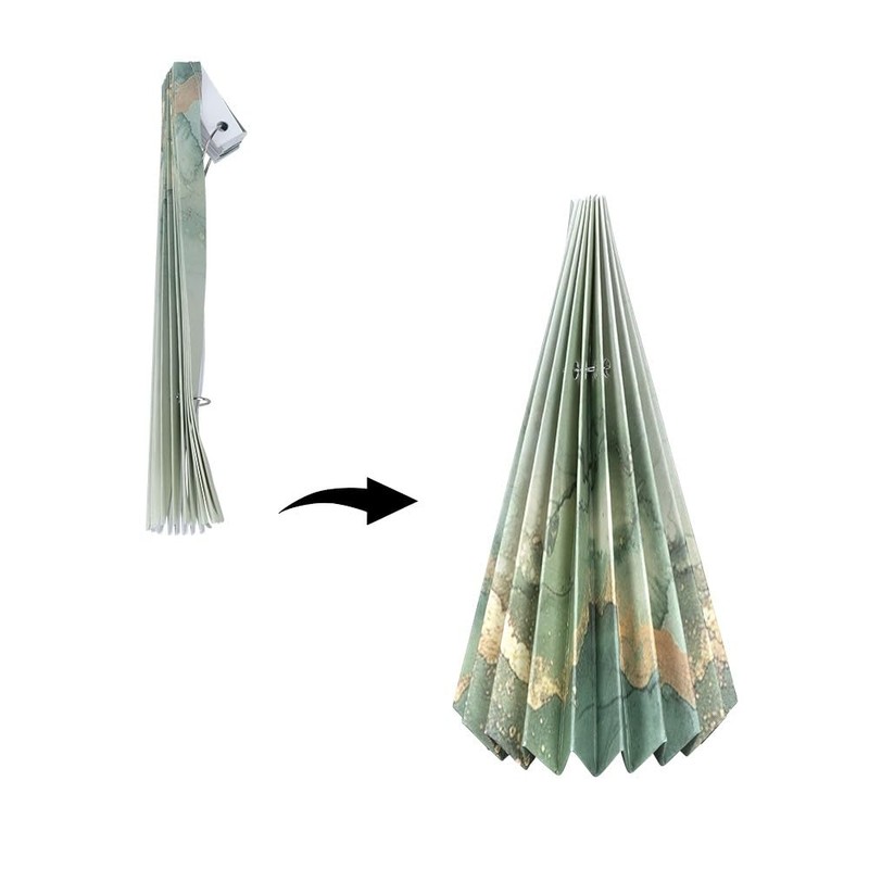 Ideen mit Herz Magnetic Folding Fir Trees, Honeycomb Trees, Decorative