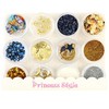 Princess-style Resin Parts, Space System, Resin Nails, Sealed Materials, Set