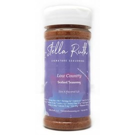 5oz Bottle Low Country Seafood Signature Seasoning Stella Ruth Spice Shaker Salt Free