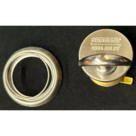 SARGENT ASSA ABLOY SARGENT 124 42 97 US32D 1.750 MORTISE CYLINDER T-TURN GRADE-1