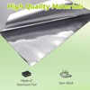 Aluminum Foil Sheets,Thickened High Temperature Food Grade Foil Wrap, Pre-Cut