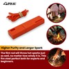 Fire Starter Flint Emergency Waterproof for Camping, Fishing and Hunting
