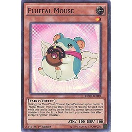 Yu-Gi-Oh! - Fluffal Mouse (CORE-EN010) - Clash of Rebellions - Unlimited Edition - Super Rare