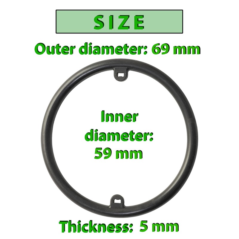 AERZETIX - C66346 - Oil Cooler Gasket - Compatible with
