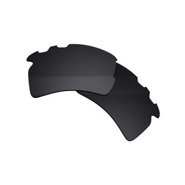 Boldbright Replacement Lenses Compatible with Oakley Flak 2.0 XL Vented OO9188 Sunglasses - Stealth Black