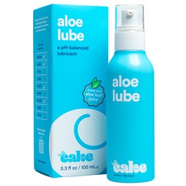 Cake Hello Natural Lube - Lubricante Personal Orgánico A Base De Aloe - Hidratante, Hipoalergénico, Con Ph Equilibrado, No Pegajoso, Compatible Con...