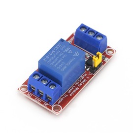 DAHSLNWKN 5V 12V 24V 1 Way 1 Channel Relay Module Board Shield with Optocoupler Isolation Support High and Low Level Trigger for (Size : 12V)