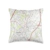 Winchester VA Map (2016) Throw Pillow