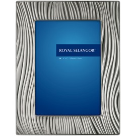 Royal Selangor 013010R Sand Photo Frame, 5" x 7", Pewter