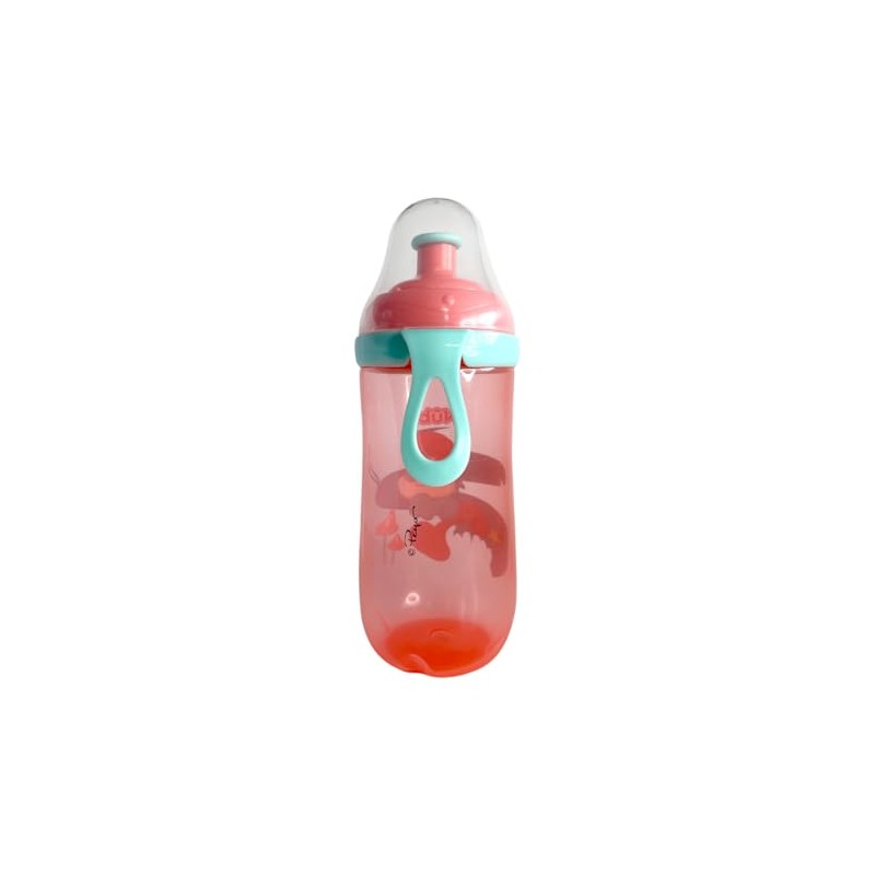 Vaso con Boquilla Rígida Pop Up 12oz Nuby Colección Pitufos