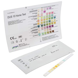 2 x Urinalysis Multisticks Strips -10 Parameter Professional/GP Urine Tests - pH/Glucose/Ketone/Liver & Kidney Infection
