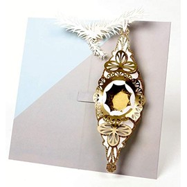 UWP LUXE Bauble Pop-Up Greeting Card