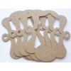 Unbranded {6} HANGING SCALLOP FRAME - Picture Frames Chipboard Die