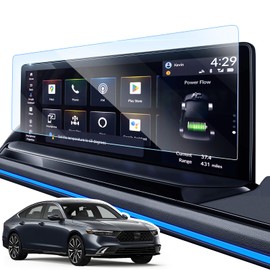 LANGBEAN Anti-Glare Matte Screen Protector for 2023-2025 Honda Accord (EX-L/Sport-L/Sport Touring) 12.3-Inch Infortainment Touchscreen, 9H Tempered Glass 2024 2025 Accord Accessories