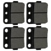 Caltric Front Brake Pads for Honda TRX250EX Sportrax 250 Ex