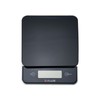 Taylor Precision Products 11lb Glass Platter Digital Kitchen Scale Black