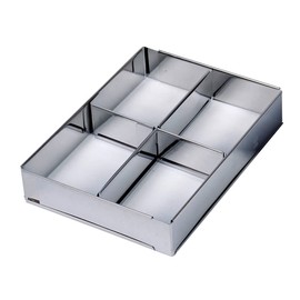 Lares - Baking Tray - Made of Stainless Steel - Square or Oval - Various Adjustable Sizes - Made in Germany
