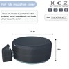 XCZ hot tub Cover, with Pump Cover. Suitable for a