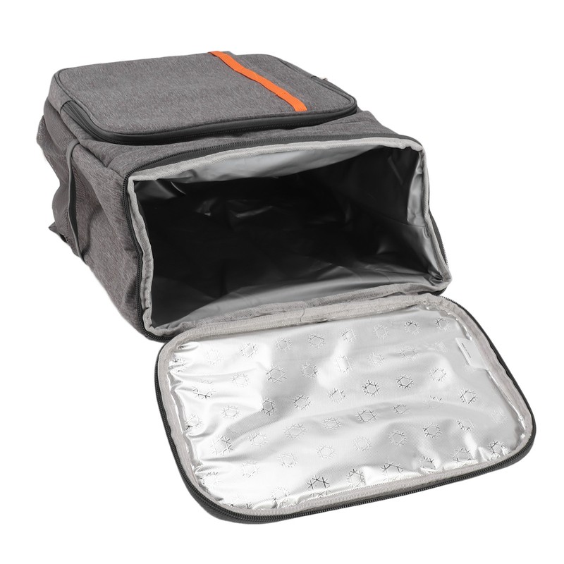 Thermal Insulated Food Delivery Backpack Oxford Cloth and PEVA 18L