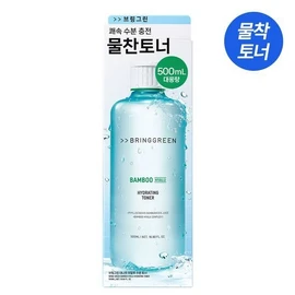 Bring Green Bamboo Hyaluronic Acid Toner 500mL / 브링그린 대나무히알루수분토너 500mL