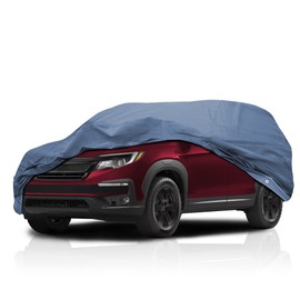 USCarCover Supreme Car Cover for Honda Pilot 2016-2021 SUV 4-Door All Weather Protection Semi Custom Fit Full Coverage Dust, Sun, Snow, Rain, Hail Protection IndoorOutdoor,200inch x 76inch x 61inch
