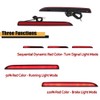 GTINTHEBOX Red Lens LED Bumper Reflector Lights for 2016 2017