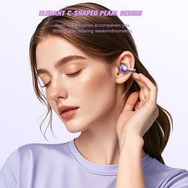 Ear Clip On Earbuds Wireless Bluetooth Out Of Ear Open Ear Earbuds Bone Conduction Ear Cuff Clip On Headphones Ear Buds Bone Conduction Open Ear Headphones Out Of Ear