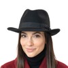Lipodo Basic Bogart Felt Hat Fedora Felt hat (L/58-59 -