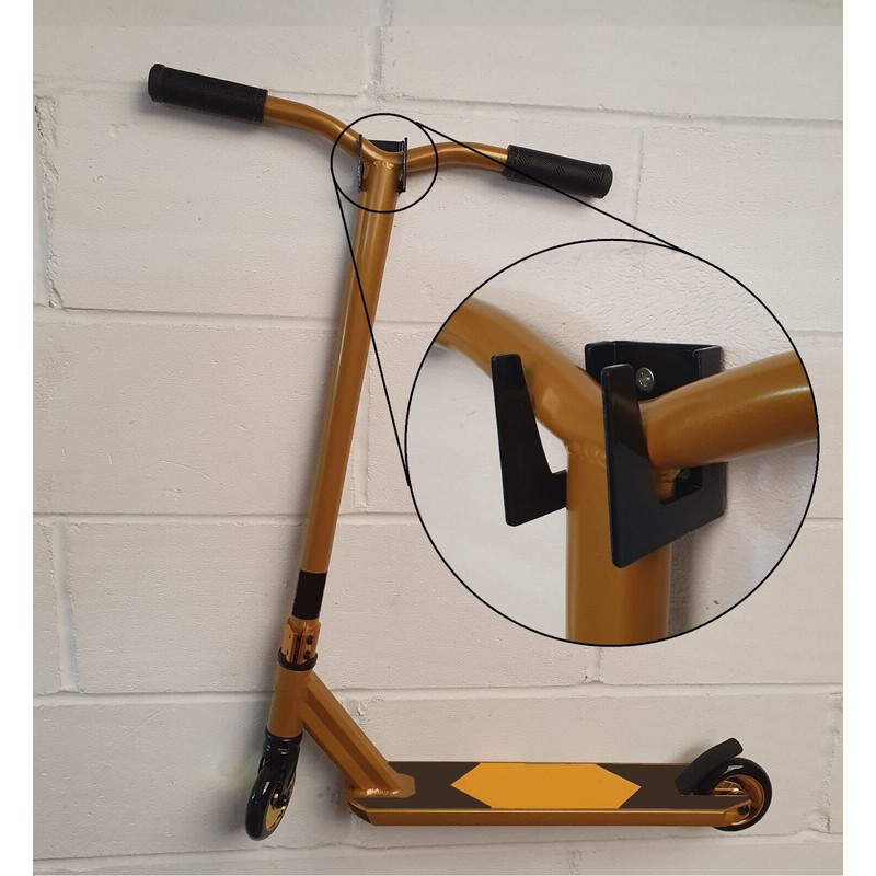 Scooter Wall Bracket, Mount, Hook, Holder, Stand For Kids Stunt/Trick