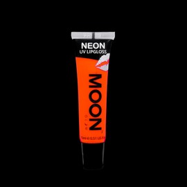 Moon Glow - Neon UV Lip Gloss – 15ml Orange Tangarine – Scented and glows brightly under UV!