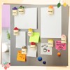 Relaxweex 9 Pcs Fruit Fridge Magnets Cute 3D Resin Fruit