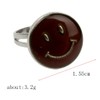 Smiling Mood Ring Band Adjustable Size