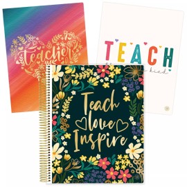 bloomdailyplanners bloom daily planners Undated Teacher Planner & Calendar Interchangeabl