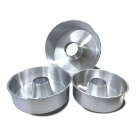 Vencort Molde Rosca Para Hornear De Aluminio Reforzado Vencort 3pzs