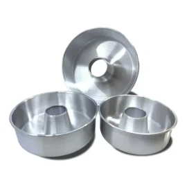 Vencort Molde Rosca Para Hornear De Aluminio Reforzado Vencort 3pzs
