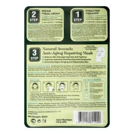 Mascarilla Reparadora Antiedad De Aguacate Natural Tvo 10pcs
