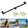 Carp Fishing Rod Support Buzz Bar with Luminous Head Aluminum